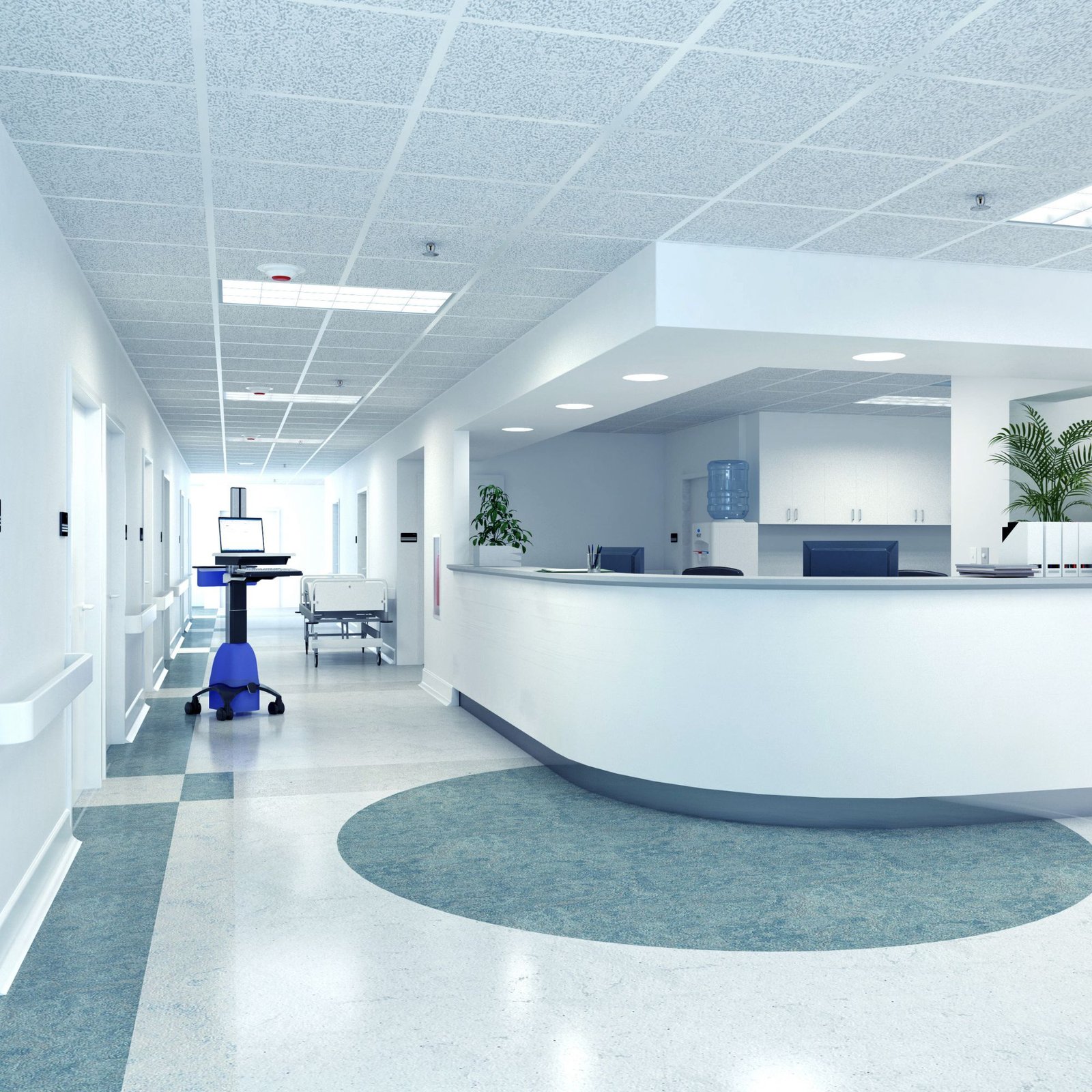Hospital corridor
