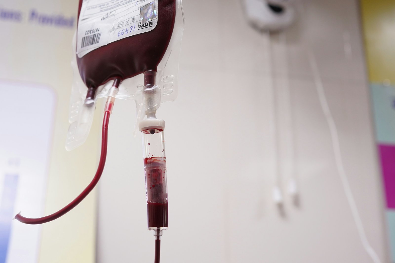 Blood bank storage